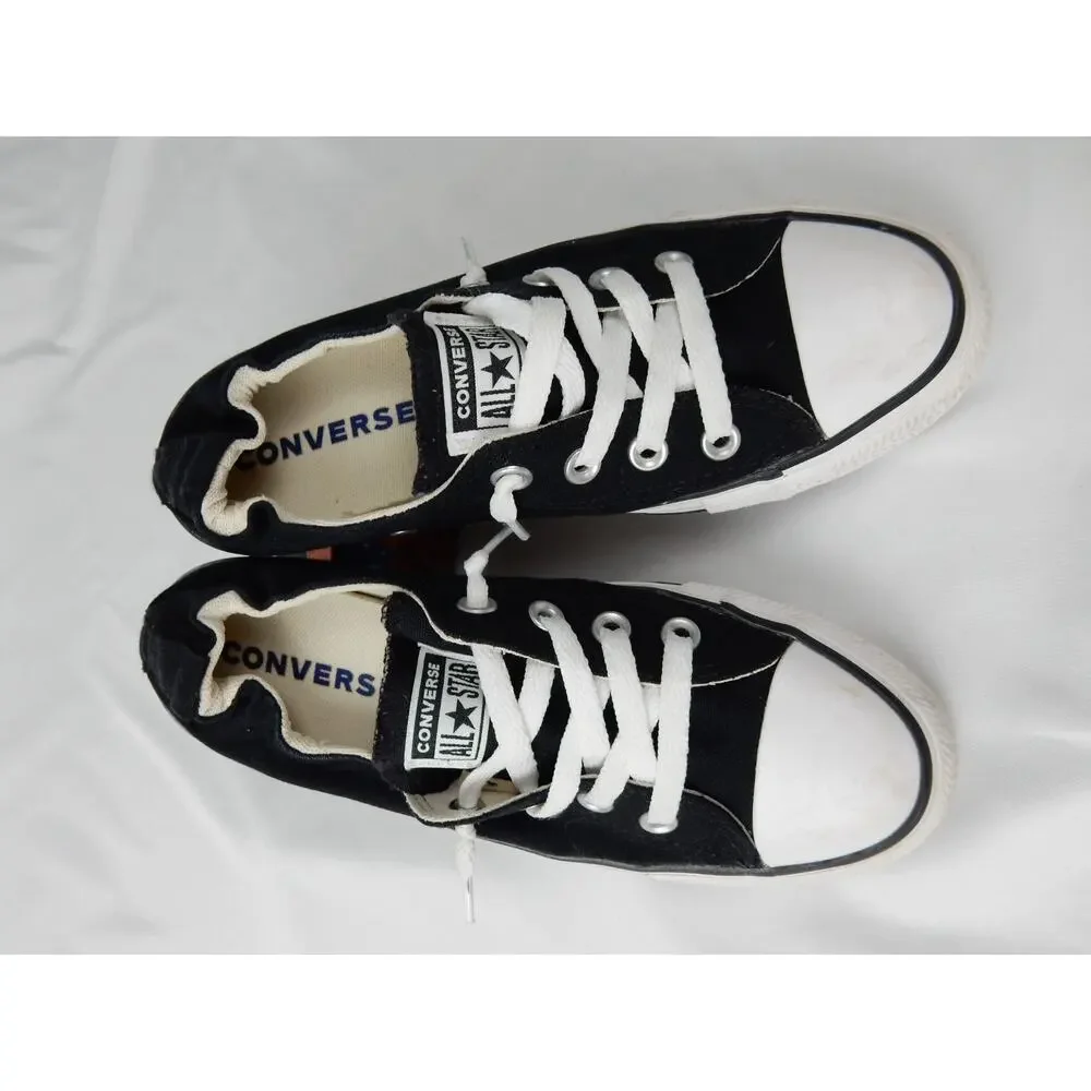 Converse Chuck Taylor All Star Shoreline Slip On Sneakers Black Womens